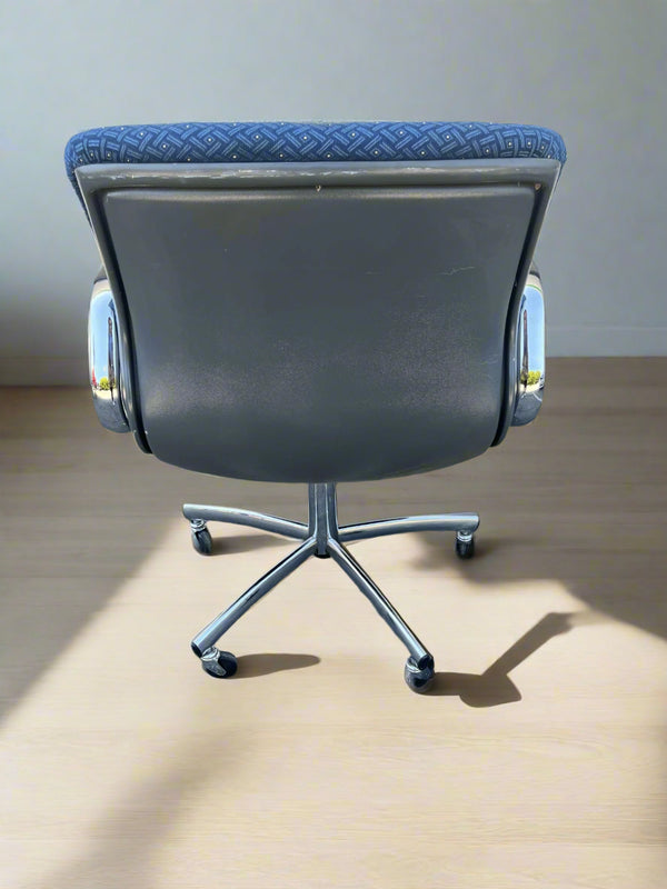 Steelcase 454 chrome base chair Recycled Office Furnishings