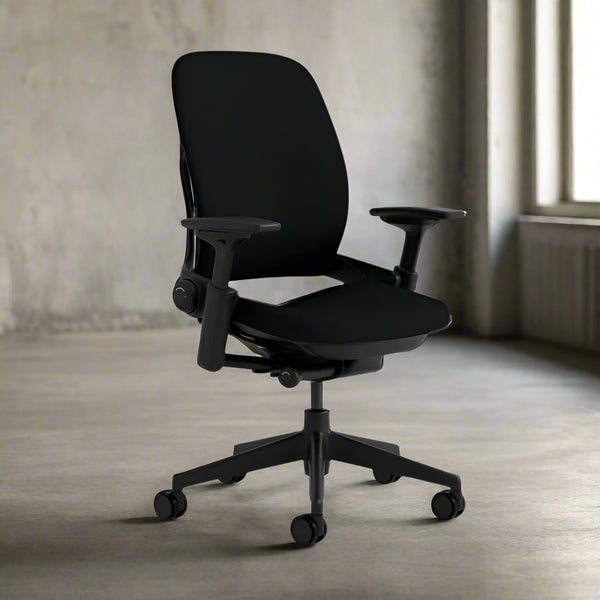 Steelcase Leap V2 Office Chair Black - Recycled Office Furnishings