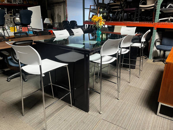 Solid Metal Conference Table
