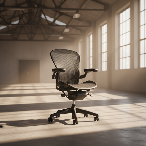 Herman Miller Size B Black Aeron Chairs