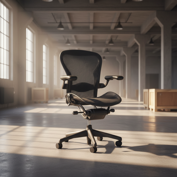 Herman Miller Size B Black Aeron Chairs