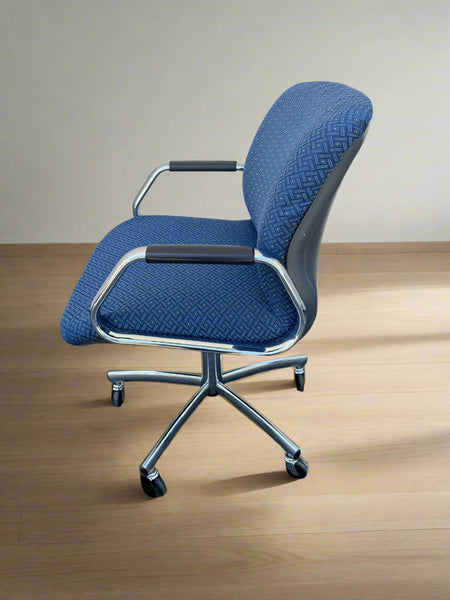 Steelcase 454 chrome base chair