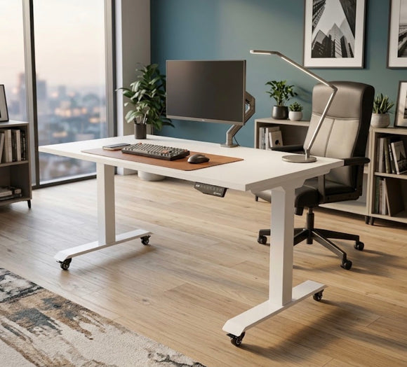 Sit Stand Desk White | Electric Desk | SLIGHTLY USED