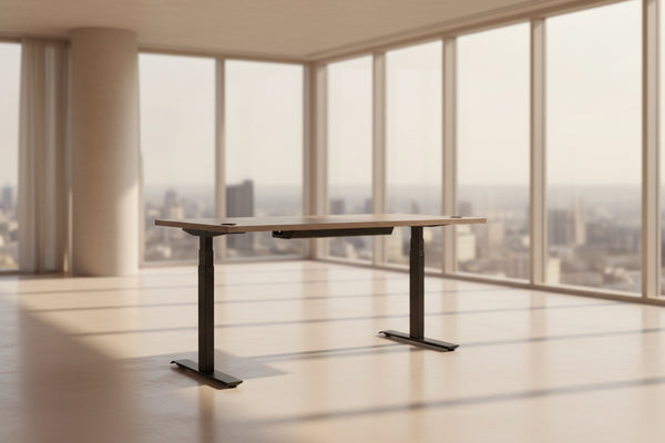 Sit Stand Desk Walnut | Electric Desk