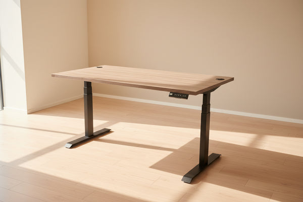 Sit Stand Desk Walnut | Electric Desk