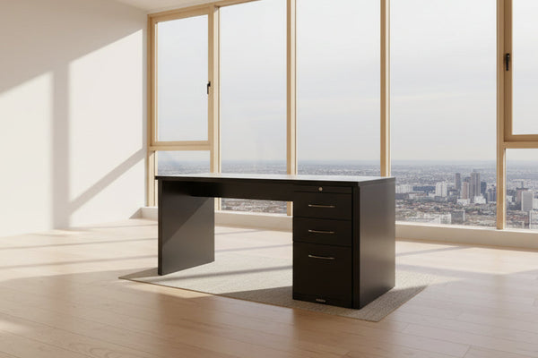 McDowell & Craig Desk with Pedestal