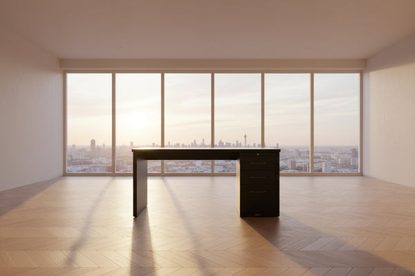 McDowell & Craig Desk with Pedestal