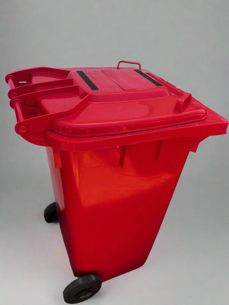 Plastopan locking document trash bin