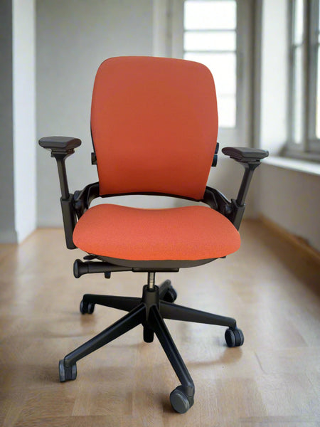 Steelcase Leap V2 Office Chair Terracotta
