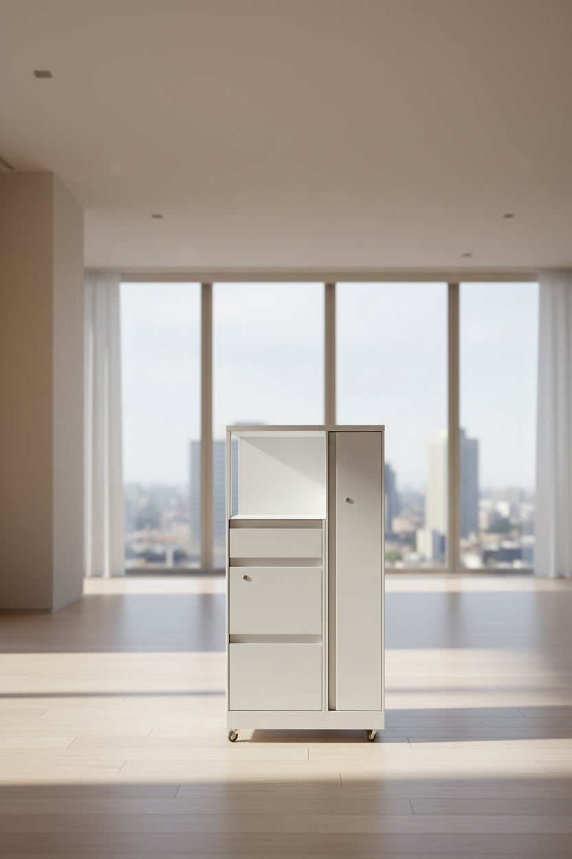 Steelcase BFF Wardrobe Tower | TURNSTONE OPEN SIDE STORAGE TOWER ...