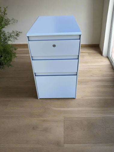 Steelcase Mobile Pedestal Matte White