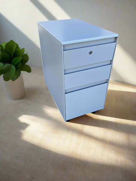 Steelcase Mobile Pedestal Matte White