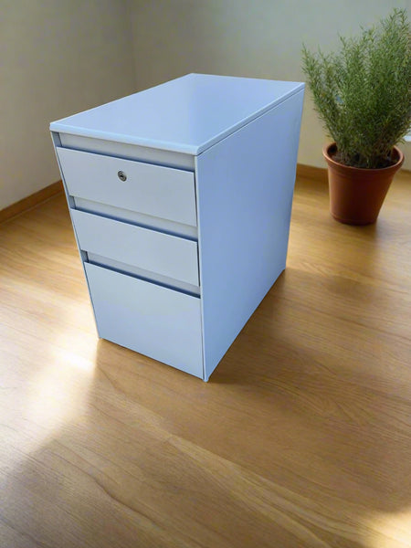 Steelcase Mobile Pedestal Matte White