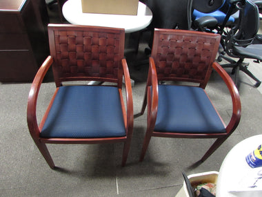 Slat-back Guest Chairs