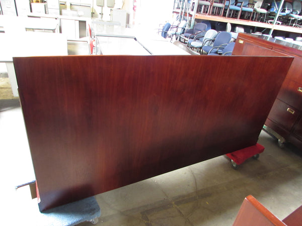 U-Shaped Wood Reception Desk for Lobby