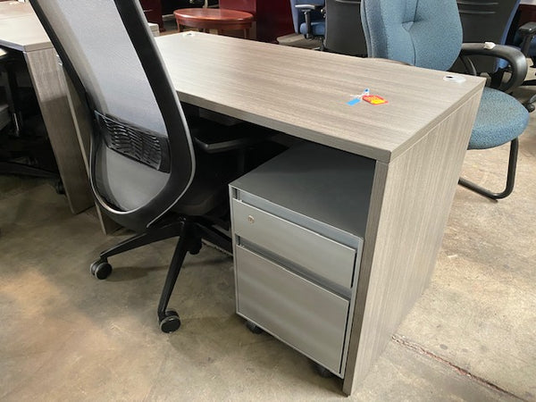 New Desk Shell in Grey