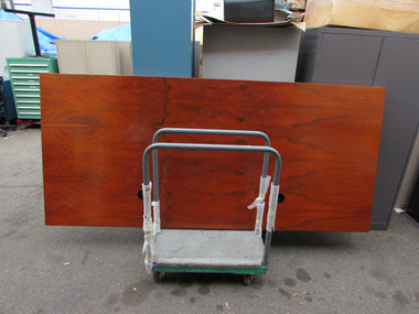 Beautiful 8 Foot Executive Mid-Century desk by Dunbar