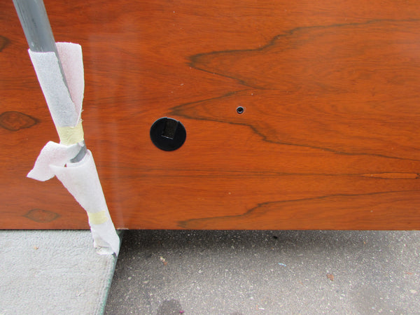 Beautiful 8 Foot Executive Mid-Century desk by Dunbar