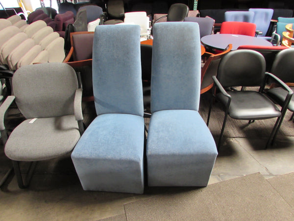 Highback Modern "Slipper" Chairs