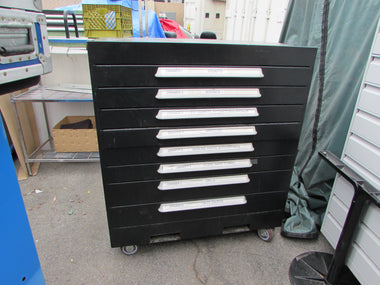 Black Mobile Tool / Parts Cabinet