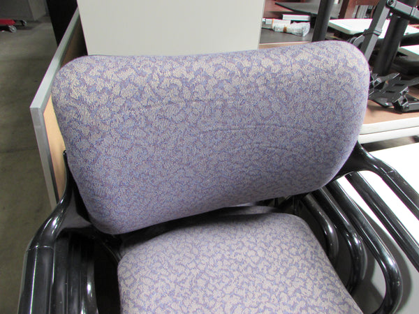 Purple Herman Miller Stacking Chairs