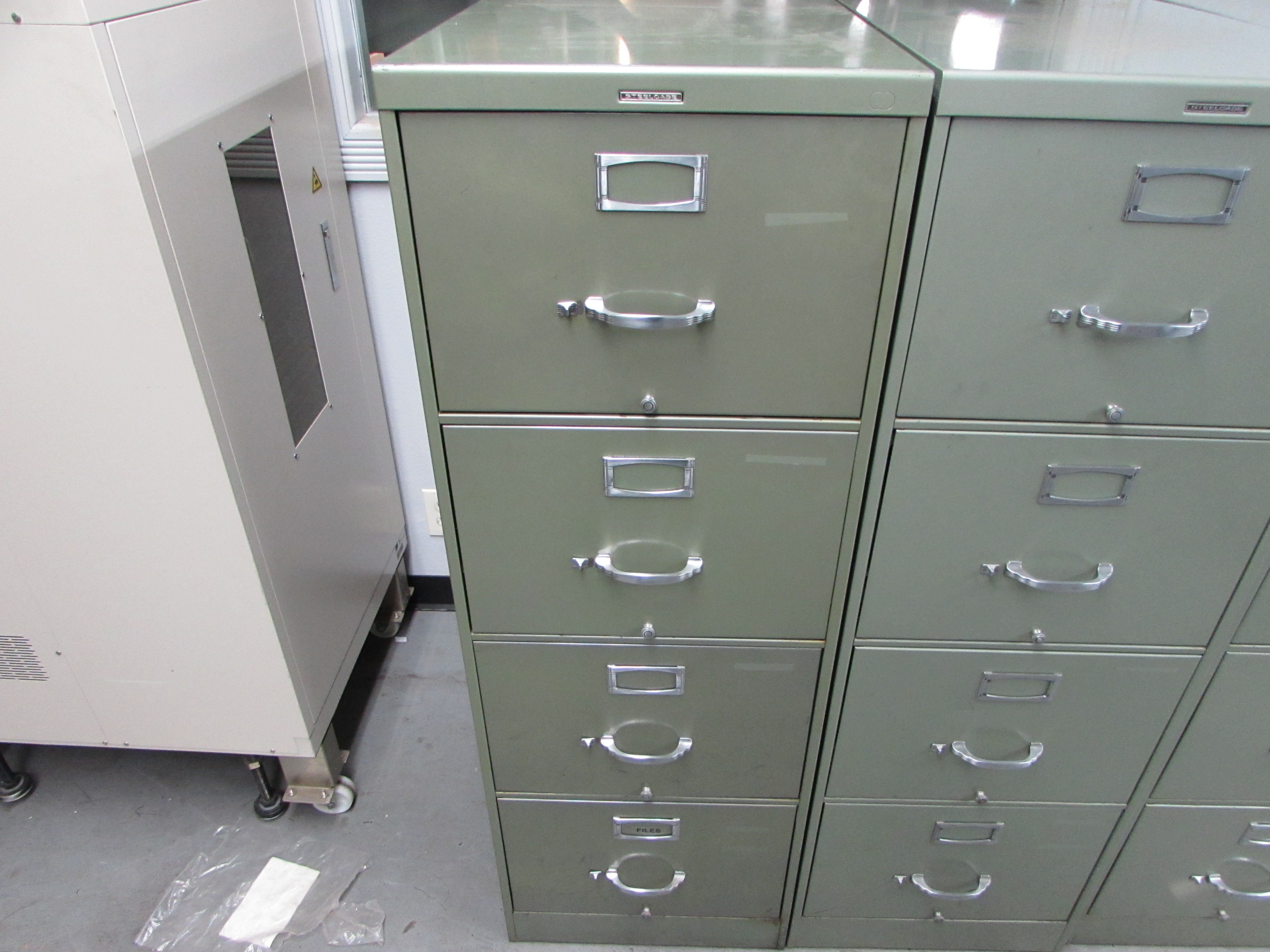 Vintage Steel 4-Drawer Legal File Cabinets By Steelcase - Recycled Office  Furnishings