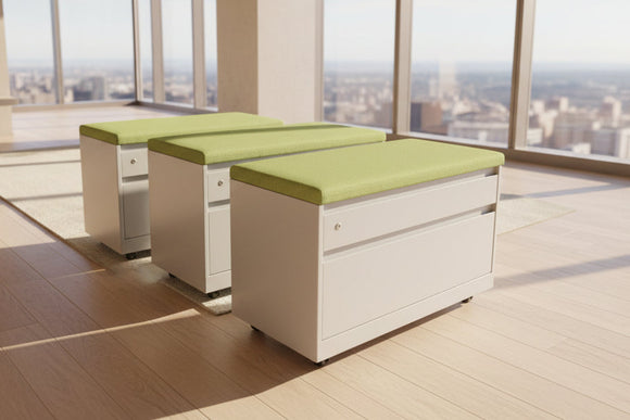 Steelcase "Chat" Single Drawer Lateral File Cabinets