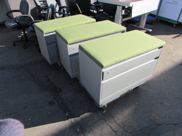 Steelcase "Chat" Single Drawer Lateral File Cabinets