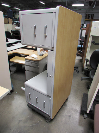 Original Condition Vintage Steel Tanker Desk - McDowell - Craig