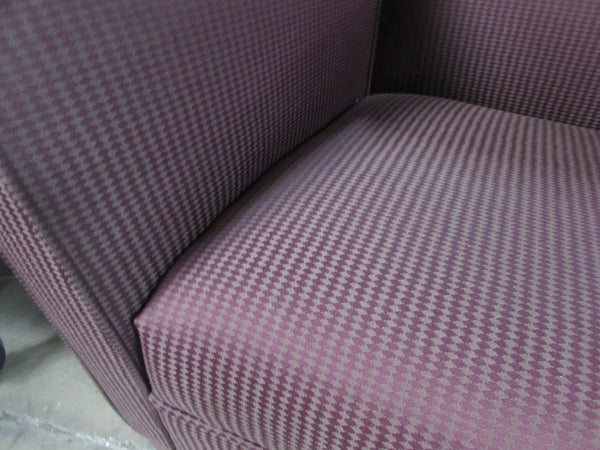 Salman Mauve Club Chair
