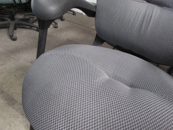 Allsteel Guest Chairs with Black Steel Frames