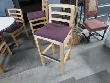 Tall Maple Wooden Chairs