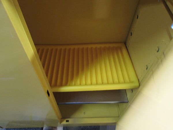 Yellow Excellent Condition 30-Gallon Flammables Storage Cabinet by Eagle