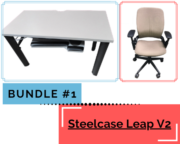 Bundle #1 with Steelcase Leap V2