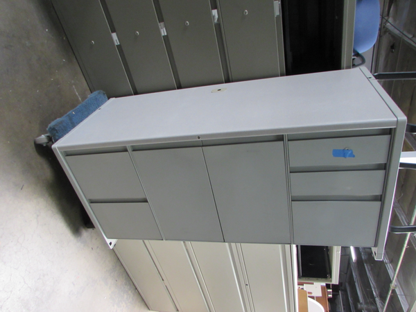 Steelcase Retro Steel Credenza with Key