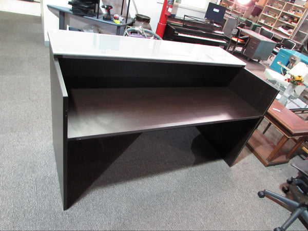 Cherryman Reception Shell with Frosted Glass