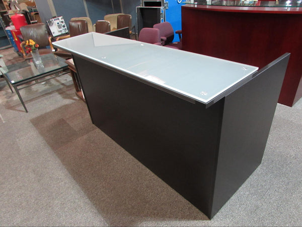 Cherryman Reception Shell with Frosted Glass