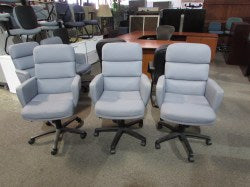 Grey Conference or Executive Chairs